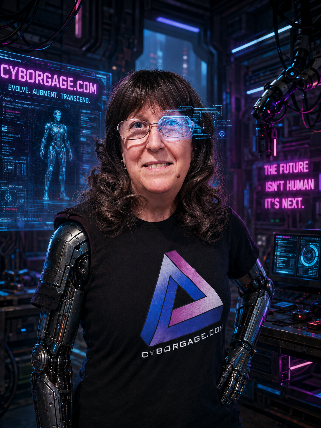 Teri Piekarski, creator of CyborgAge